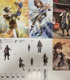 戦国無双 画集 毛利元就＋小早川隆景 切り抜き - メルカリ