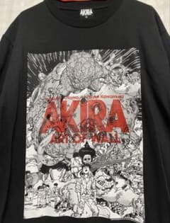 AKIRA ART OF WALL Tシャツ ブラック Mのサムネイル