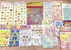 平成女児 ファンシー レトロ シール まとめ売り　大量