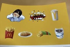 あのちゃんマックデリバリー限定ステッカーのサムネイル