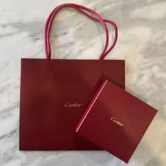 Cartier ギフトボックスとショッパーセット