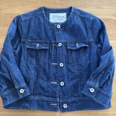 Mysty Woman デニムジャケット　七分袖のサムネイル