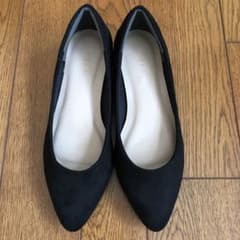 レプシム　ローヒールパンプス　黒　Mのサムネイル