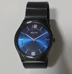 j*e様 ★中古・美品：BERING(ベーリング)セラミック 腕時計・ブルーのサムネイル