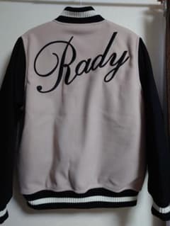 Rady バックロゴ スタジャン ジャケット グレージュ タグ付き　Mサイズのサムネイル