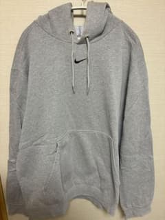 ジャンクNIKE パーカー グレー Lサイズのサムネイル