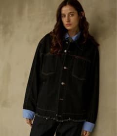 soerte Cut-off denim jacketのサムネイル