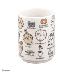 ちいかわ 寿司湯呑 日常　古本屋　モモンガ　シーサー　ハチワレ　うさぎ　完売