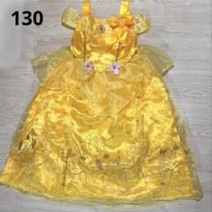 キッズ ドレス 130cm 美女と野獣ベル ディズニー ハロウィン仮装のサムネイル