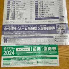 AC 長野 パルセイロ ホームゲーム チケット 優待券 引換券のサムネイル