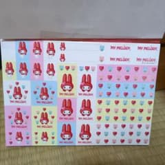 ♥️マイメロディ♥️ メモ帳 サンリオ 平成レトロ　シール付きのサムネイル