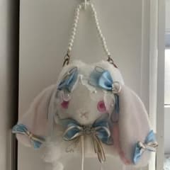 うさぎモチーフ フェイクファー ショルダーバッグのサムネイル