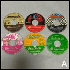 動作確認済　ゲームキューブ ソフト 6枚 GC 任天堂 ディスクのみ Ａのサムネイル