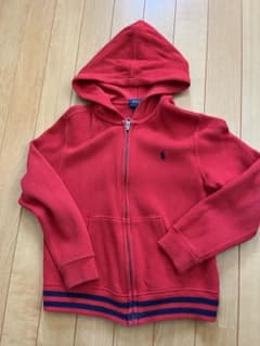 Polo Ralph Lauren 赤 フード付きパーカー 120/60のサムネイル