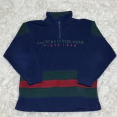 90s NCAA DESCENTE ハーフジップ フリースジャケット M - メルカリ