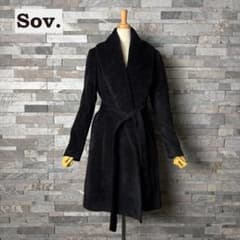 Sov. ソブ ダブルスタンダード　アルパカウール　シャギーコート Sov. ソブ ダブルスタンダード アルパカウール シャギーコート - メルカリ