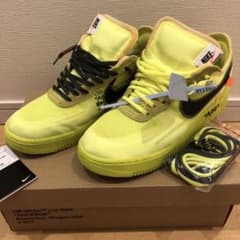 専用品off-white THE10  エアフォース1納品書付美品❗️27.5のサムネイル