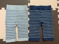 ★引っ越しセール★無印良品 ニットレギンス 2枚セットのサムネイル
