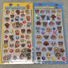パウパトロール　ボンボンドロップシール　2種セット 正規品のサムネイル