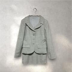 VIVAYOU スーツ セットアップ M ライトグレー 春夏スーツ 就活・通勤のサムネイル