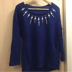 OneWay ニット ブルーのサムネイル