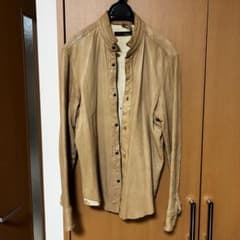 Edition ベージュ レザーシャツ ジャケット 46 トゥモローランドのサムネイル
