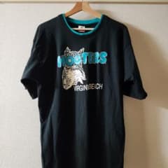 90s USA HOOTERS VIRGINI BEACH Tシャツ Lのサムネイル