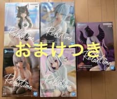 ホロライブ Relax time 5体セット 大神ミオ 雪花ラミィ フィギュア