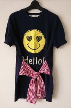■FRAMES Ray Cassin■ニコちゃん ロングトップス ワンピースのサムネイル