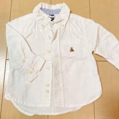 ベビーギャップ　白シャツ　80のサムネイル