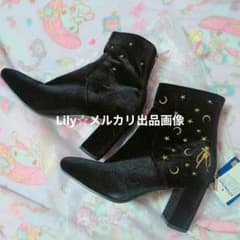 Pretty Guardian Sailor Moon Boots, Black, Size M, Sailor Moon Musical, Usagi Tsukino