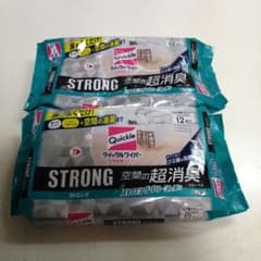 クイックルワイパー 立体吸着ウエット STRONG 　超消臭のサムネイル