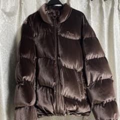 Dime VELVET QUILTED PUFFER ダウン ブラウンのサムネイル