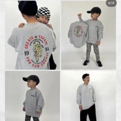 ち*読様 RRMOMENT スウェット トレーナー グレー 虎刺繍のサムネイル