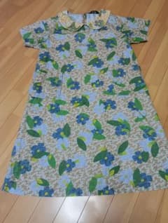 tricot Comme des Garçons 半袖花柄ワンピース Mサイズ - メルカリ