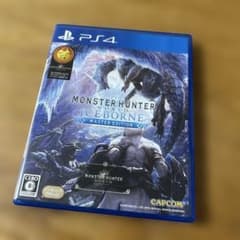PS4 몬스터 헌터 월드 아이스 본 마스터 에디션