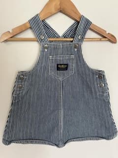 OSHKOSH-Ｂ'GOSH /ヒッコリーストライプ.オーバーオール(激レア) OshKosh B'gosh ヒッコリー オーバーオール - メルカリ