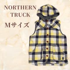 NORTHERN TRUCK ノーザントラック チェック柄ボアベスト Mサイズ