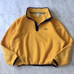 【希少カラー】90s L.L.BEAN スナップT プルオーバーフリースブルゾン