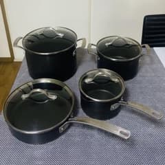 中古・IH対応】コストコ カークランド フライパン 鍋 10点セットのサムネイル