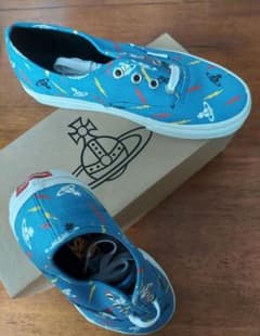 Vans Authentic ヴィヴィアン・ウエストウッドスニーカー 21.5 - メルカリ