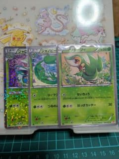 ポケモンカード ツタージャ進化ライン3枚 - メルカリ