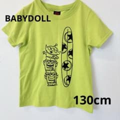 베이비 인형 티셔츠 토이 스토리 라임 그린 반소매 130cm