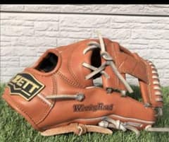 美品 ZETT 軟式 大人用 グローブ 野球 右投げ 内野手用のサムネイル