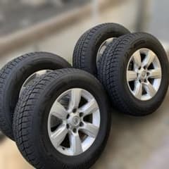 プラド150後期 純正ホイールスタッドレス265/65R17 150系プラド 純正ホイール スタッドレスタイヤセット 265/65R17