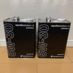 apollostation 5W-30 4L 2缶 エンジンオイル - メルカリ