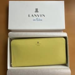 【未使用】ランバン オン ブルー ラウンド長財布 リュクサンブールのサムネイル