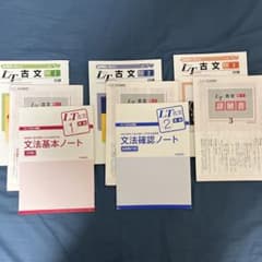 LT古文 1 2 3 文法基本ノート 確認ノート セットのサムネイル