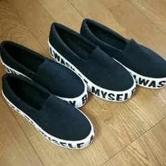 超かわいい厚底スリッポン21～24cmのサムネイル