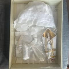 お宮参り用衣装セット 白のサムネイル